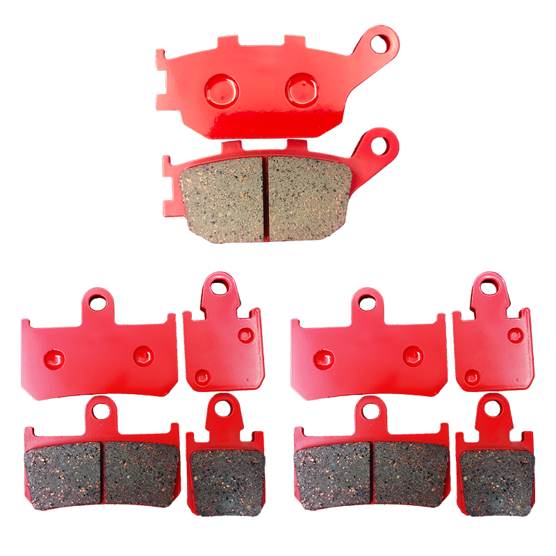 Carbon Ceramic Motorcycle Brake Rotor - Cvo-オートバイセミオーガニックメタルフロントおよびリアブレーキパッド、Yamaha yzfr1、yzf r1、2007、2008、2009、2010、2011、2012、2013、2014