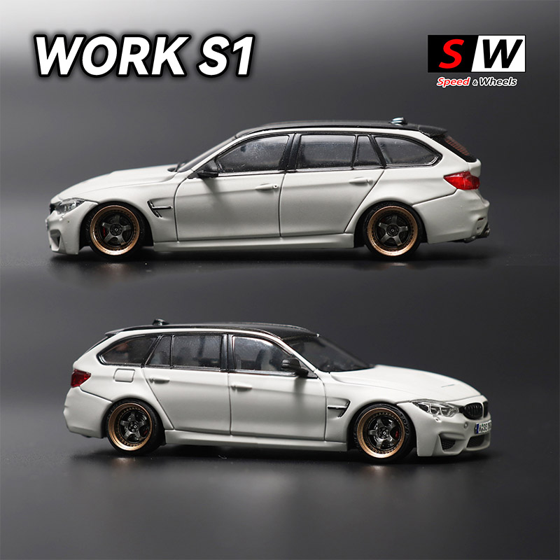 Brake Caliper - SW 1/64work S1 カーモデル改造用ホイールハブ（キャリパー、ブレーキ付き、精細な色分け、密閉型ホイールハブ）