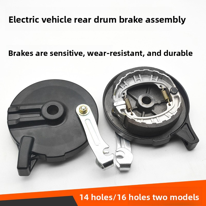 Motorcycle Brake Pads - 電動車両ブレーキアセンブリ、ブレーキキャリパーブレーキパッド、電動バイク汎用、110型ドラムブレーキパッド