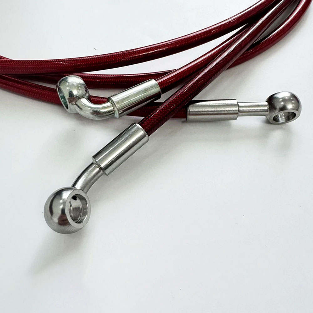28-90 度 10 ミリメートルバンジョー 300 ミリメ - Motorcycle Brake Cable のレビューと価格
