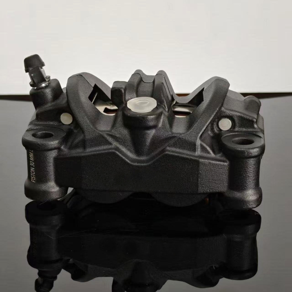 ユニバーサル CNC鍛造 4ピストン 100mm マウントピ - Forged Front Brake Caliper 4 Piston のレビューと価格