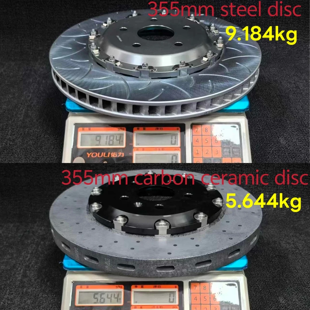 新型カーボンセラミック軽量ディスクブレーキローター10ポット - Brake Caliper のレビューと価格