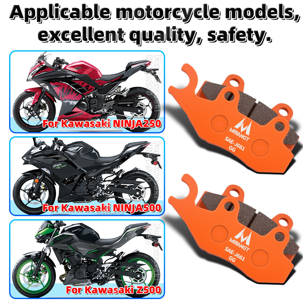 オートバイセラミックブレーキパッドカワサキ NINJA500 - Carbon Ceramic Motorcycle Brake Rotor のレビューと価格