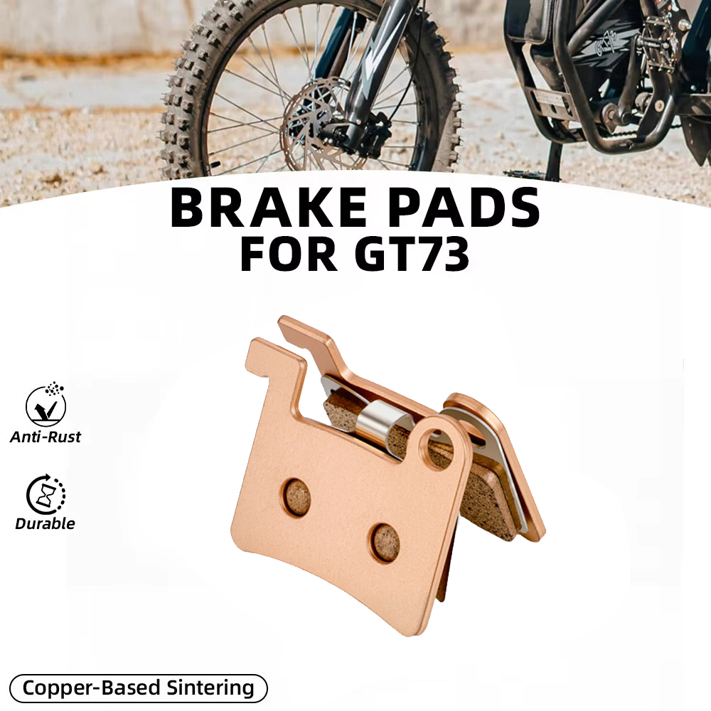 ディスクブレーキパッド焼結金属フロントリアブレーキディスク銅 - Brake Pads Bike のレビューと価格