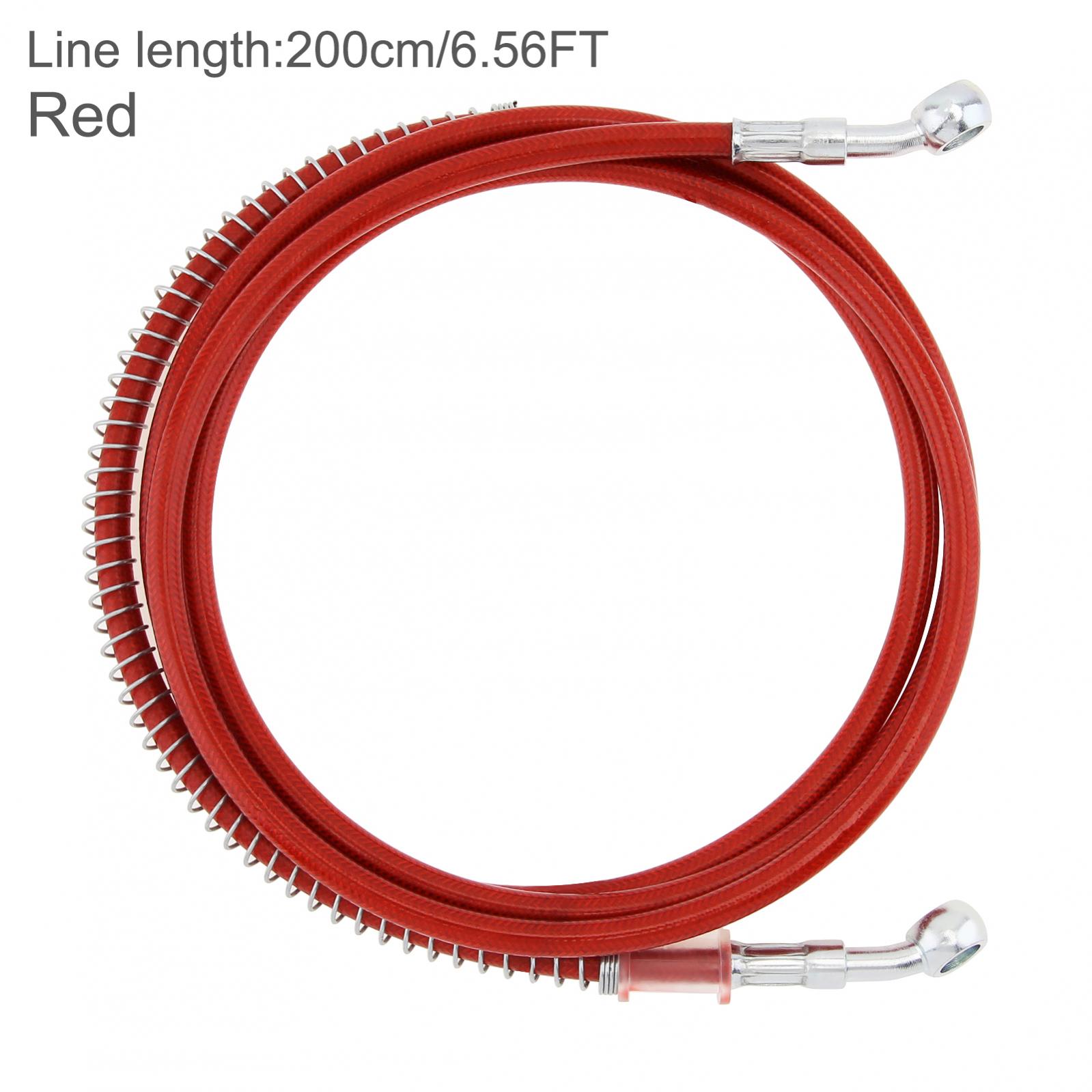 編組油圧ブレーキホース,200cm,ステンレス鋼ブレーキケー - Brake Line Motorcycle のレビューと価格