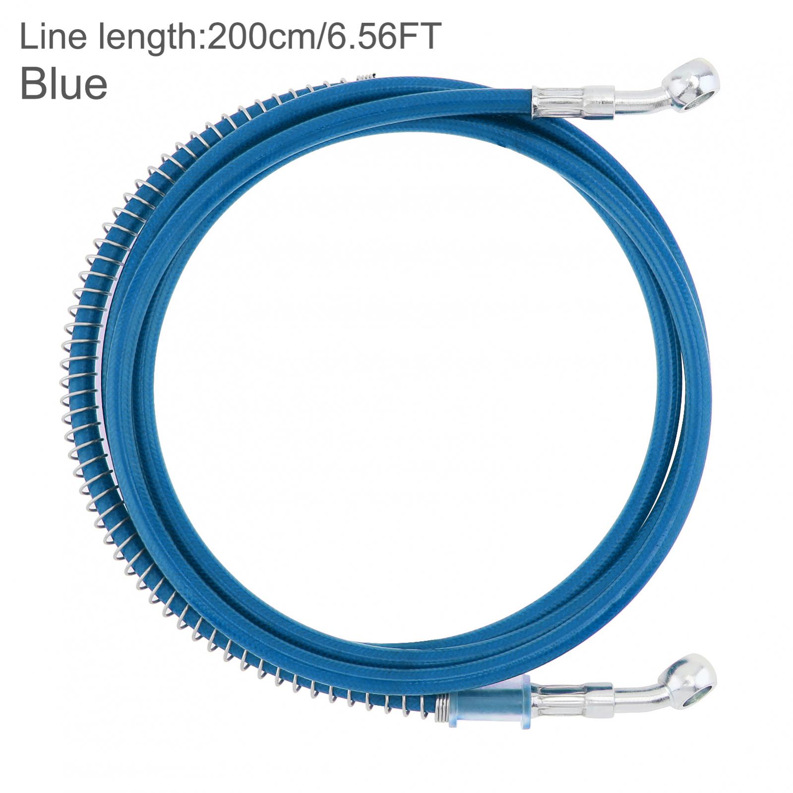 編組油圧ブレーキホース,200cm,ステンレス鋼ブレーキケー - Brake Line Motorcycle のレビューと価格