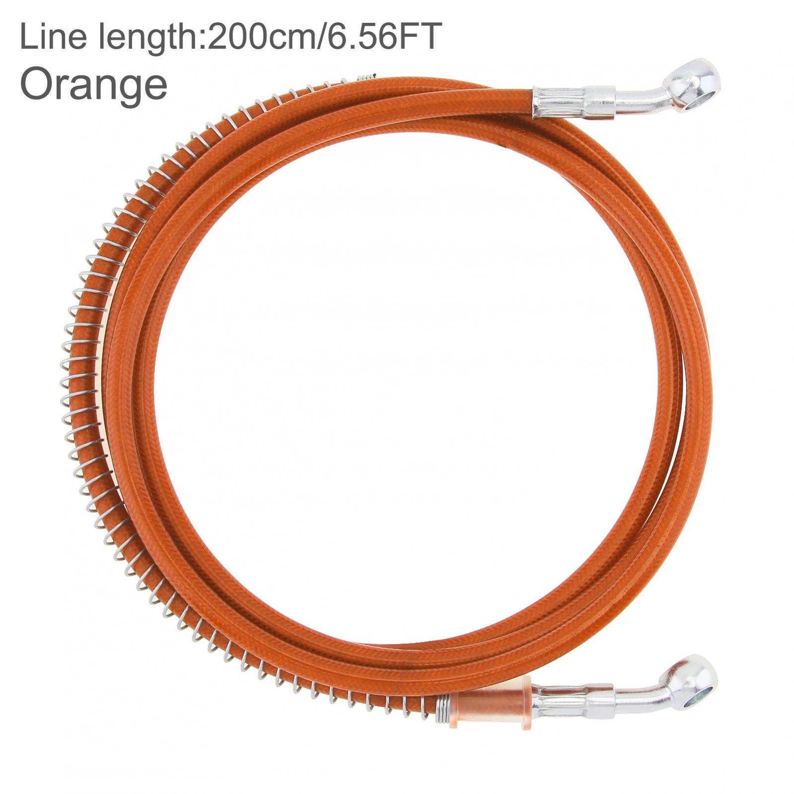 編組油圧ブレーキホース,200cm,ステンレス鋼ブレーキケー - Brake Line Motorcycle のレビューと価格